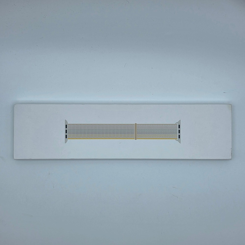 NEW Apple Watch Sport Loop Unisex 41mm Starlight Breathable Nylon Band MPL73AM/A